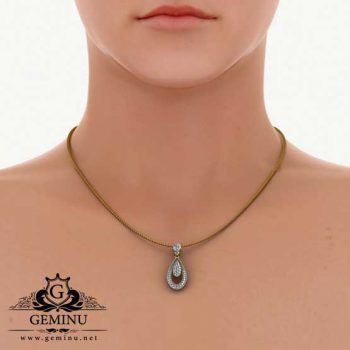 آویز طلا برلیان